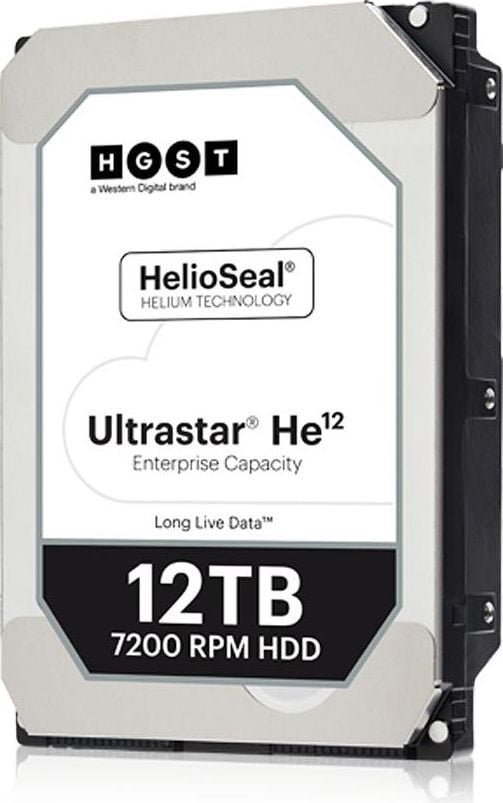 HP 12TB Hard Disk, SAS, 7200 RPM, 3.5 inç, 256 MB cache, Black - Image 1