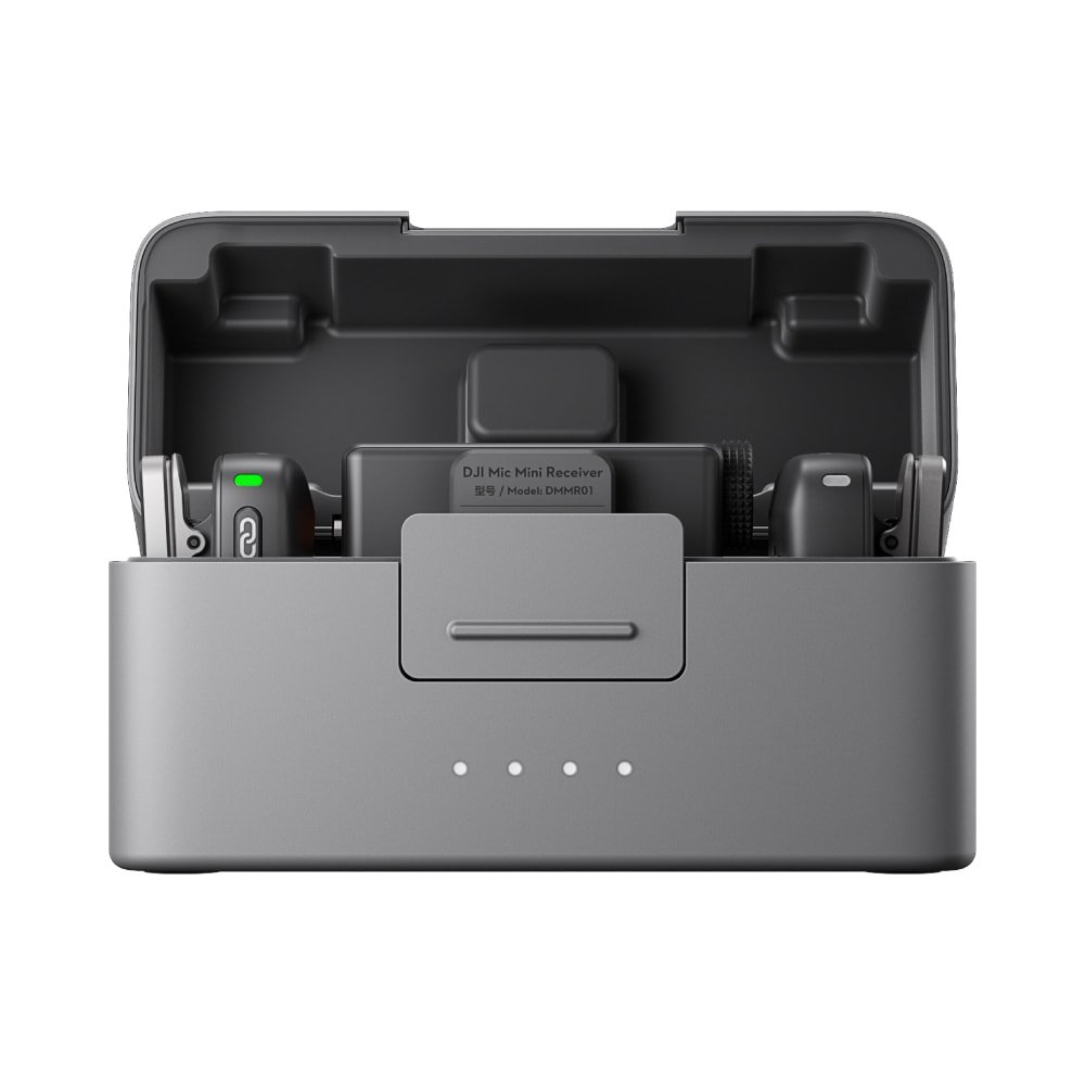 DJI Mic Mini Mikrofon (2 TX + 1 RX + Charging Case) - Thumbnail 2