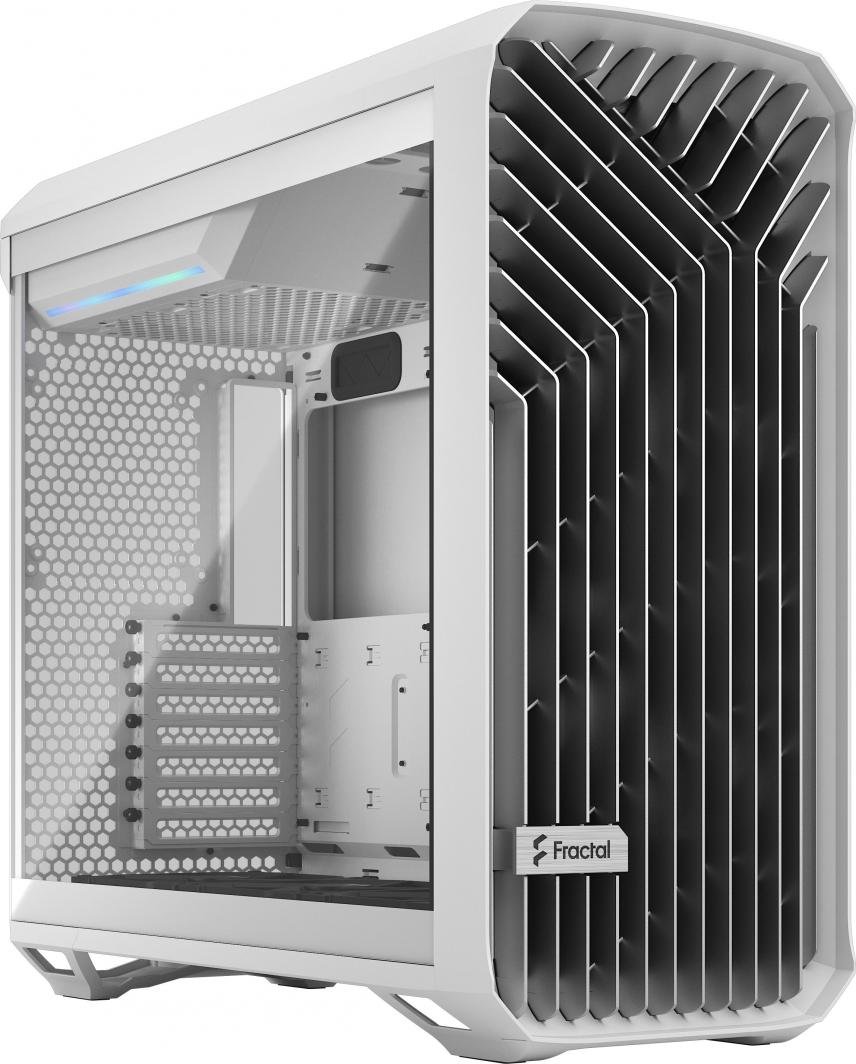 Fractal Design Torrent TG Clear Tint Case, White, Full Tower - Image 1