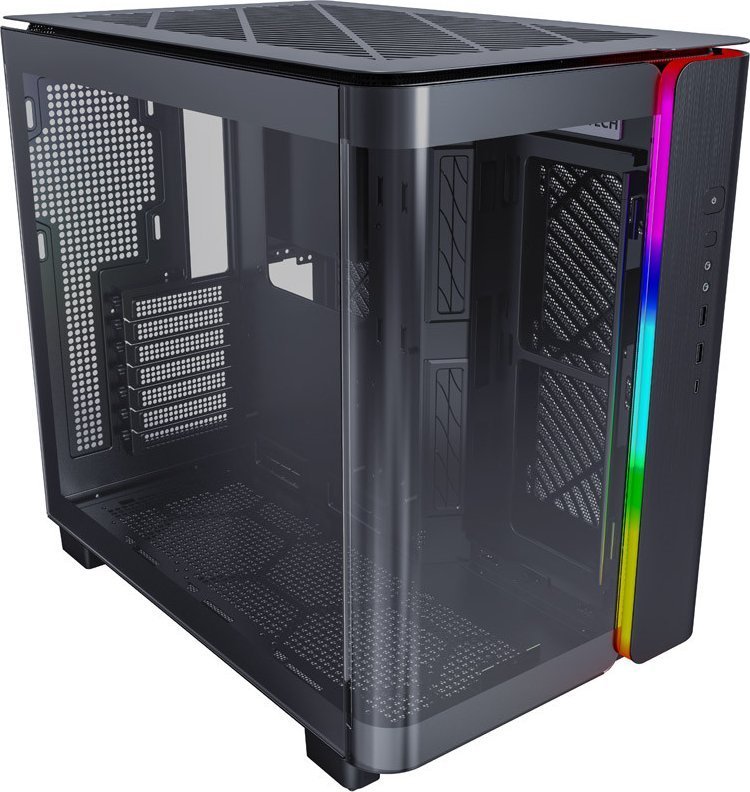 Montech King 95 ARGB Case, Black, Midi Tower - Thumbnail 2