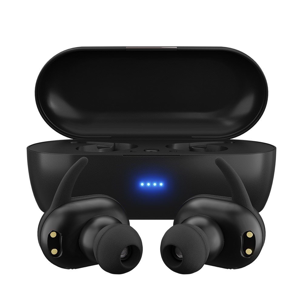 Maxell MINI DUO Headphones, Wireless, Black - Thumbnail 2