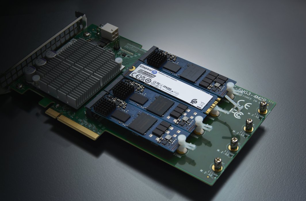 Kingston DC2000B SSD, 240GB, PCI-E x4 Gen 4 NVMe, Black - Thumbnail 19