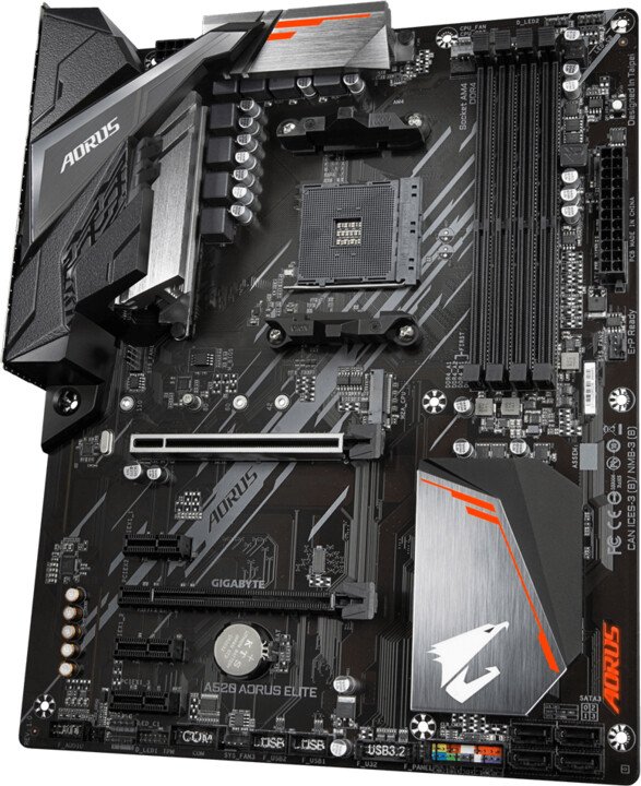 GIGABYTE A520 AORUS ELITE (rev. 1.0) Motherboard - Thumbnail 3
