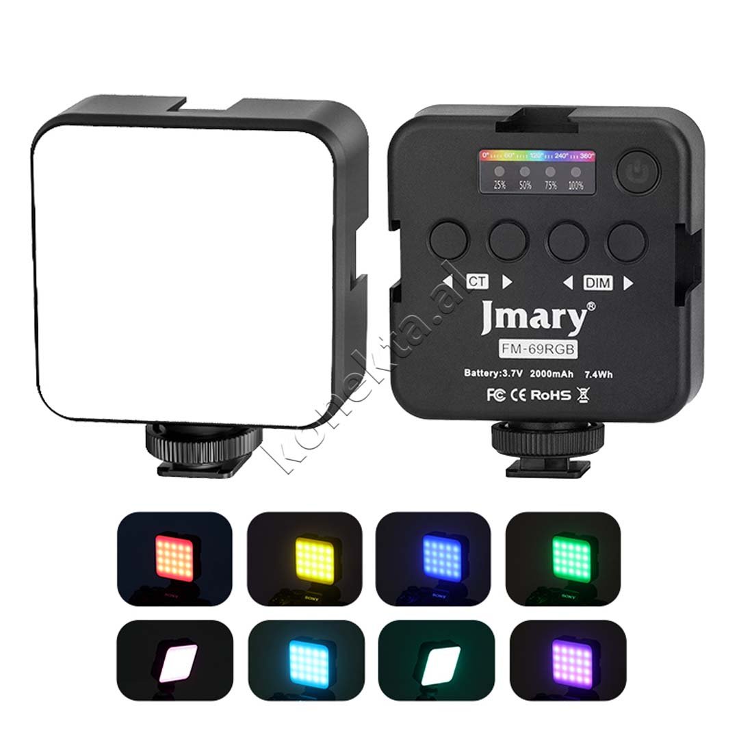 jmaryjmary Mini Dritë LED RGB Multifunksionale Me Ndriçim Të Gradueshëm - Thumbnail 6