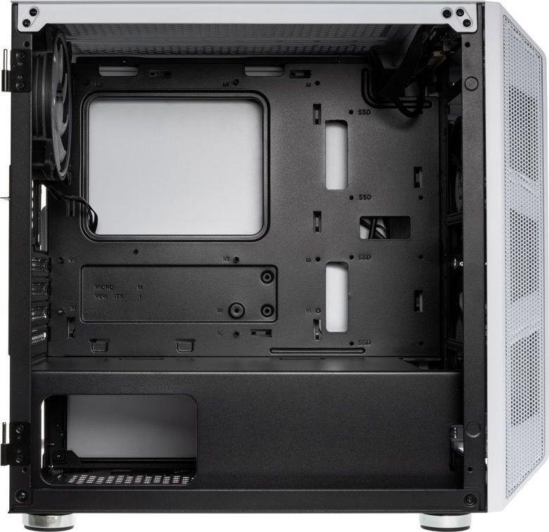 Kolink Citadel Mesh RGB Case, White, Micro Tower - Thumbnail 8