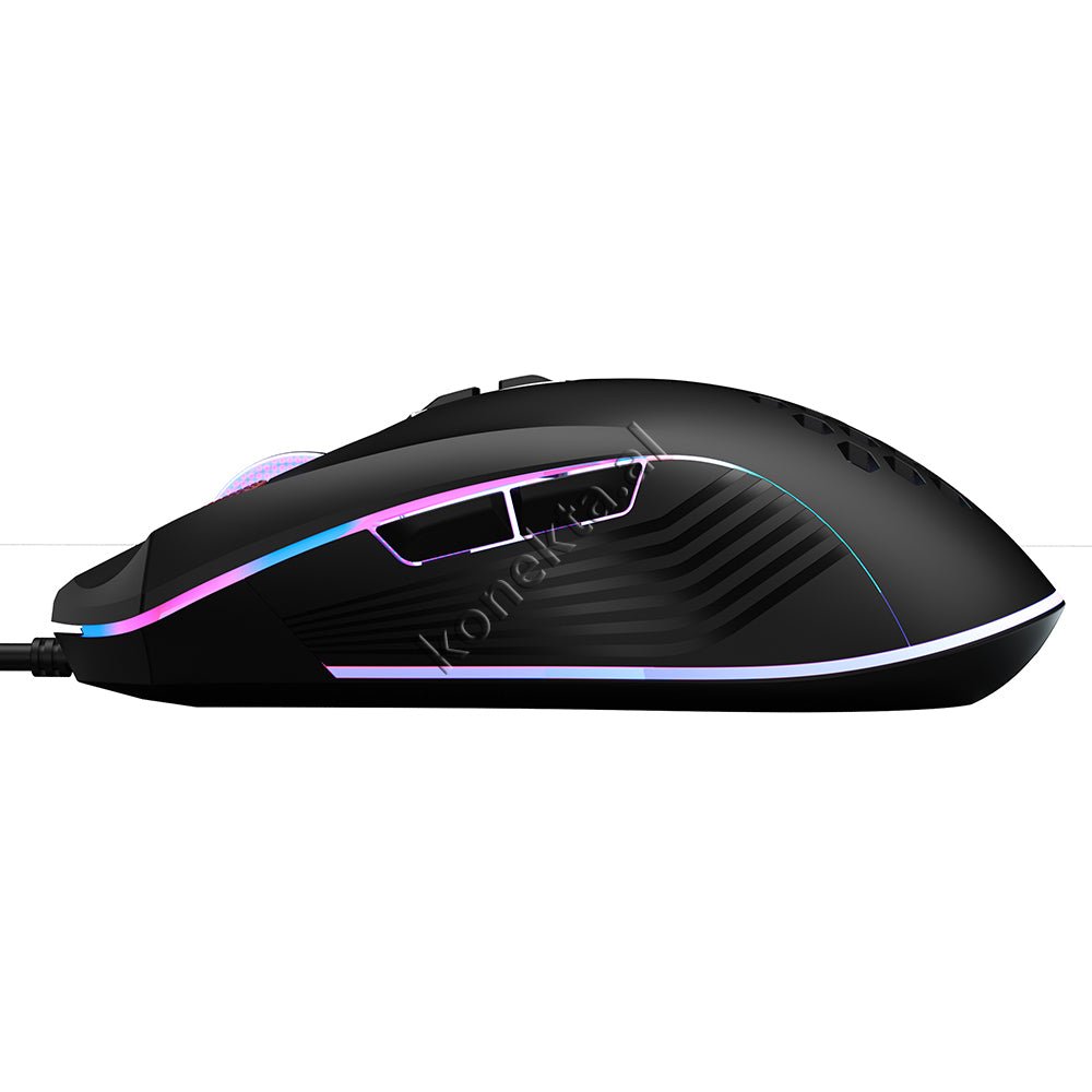 XO Gaming Mouse, Black, Lighting - Thumbnail 4