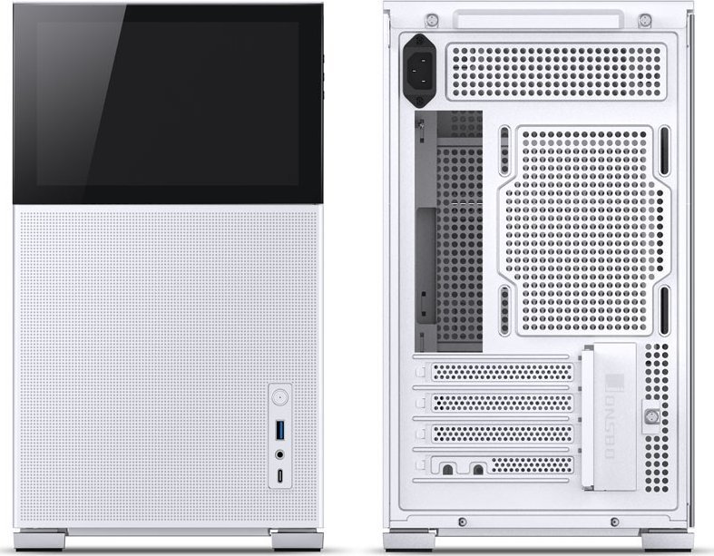 Jonsbo D31 Case, White, Mini Tower - Thumbnail 4
