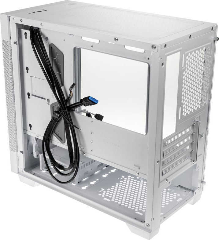 Lian Li LANCOOL 205M Mesh Case, White, Micro Tower - Thumbnail 9