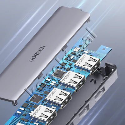 UGreen Adaptor HUB Me Shumë Porta 4 në 1 - Thumbnail 8