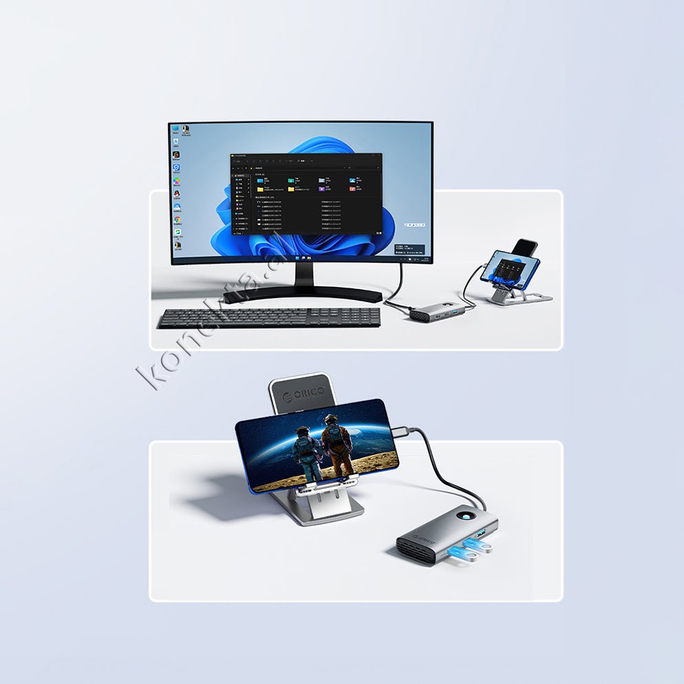 Orico Adaptor HUB Me Shumë Porta 5 në 1 - Thumbnail 10