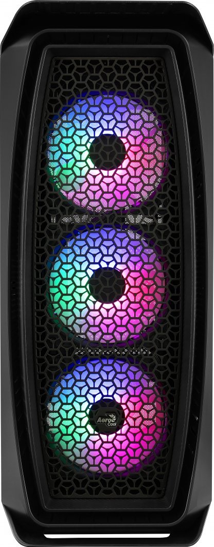 Aerocool Aero One Frost Case, Black, Midi Tower - Thumbnail 2