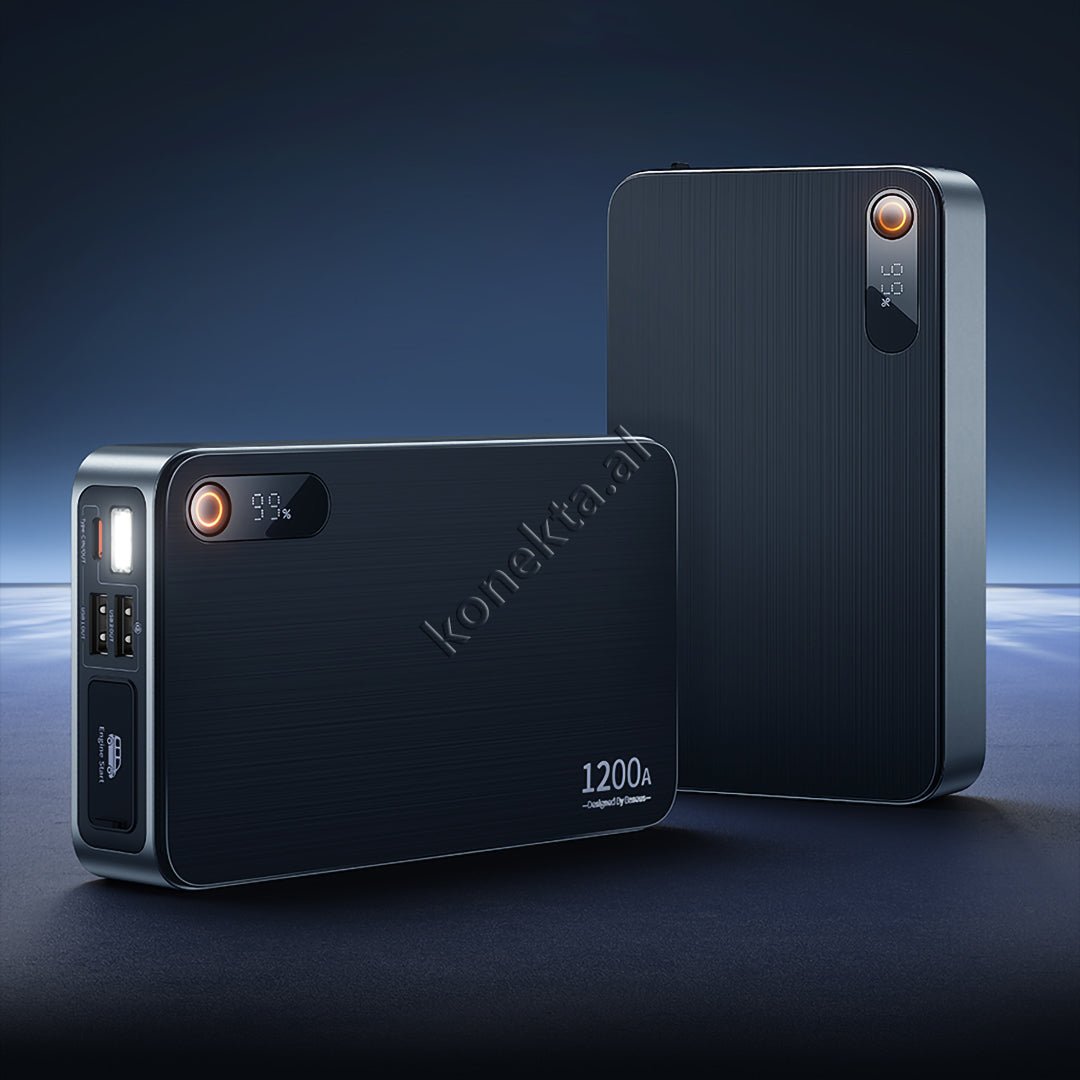 Baseus Multifunctional External Starter Battery, 12000mAh, Black - Thumbnail 15