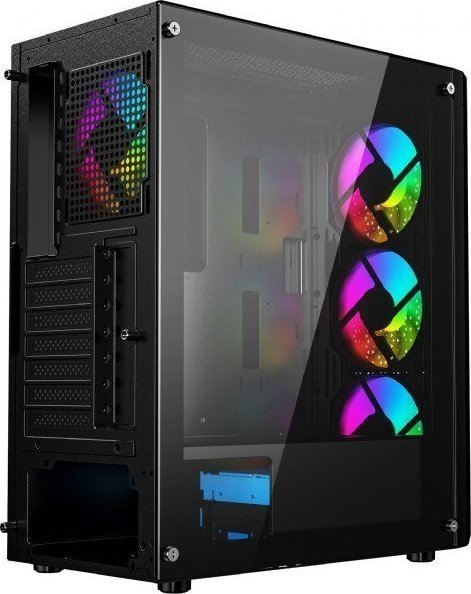 Gembird Fornax 400X Case, ARGB, Midi Tower - Thumbnail 6