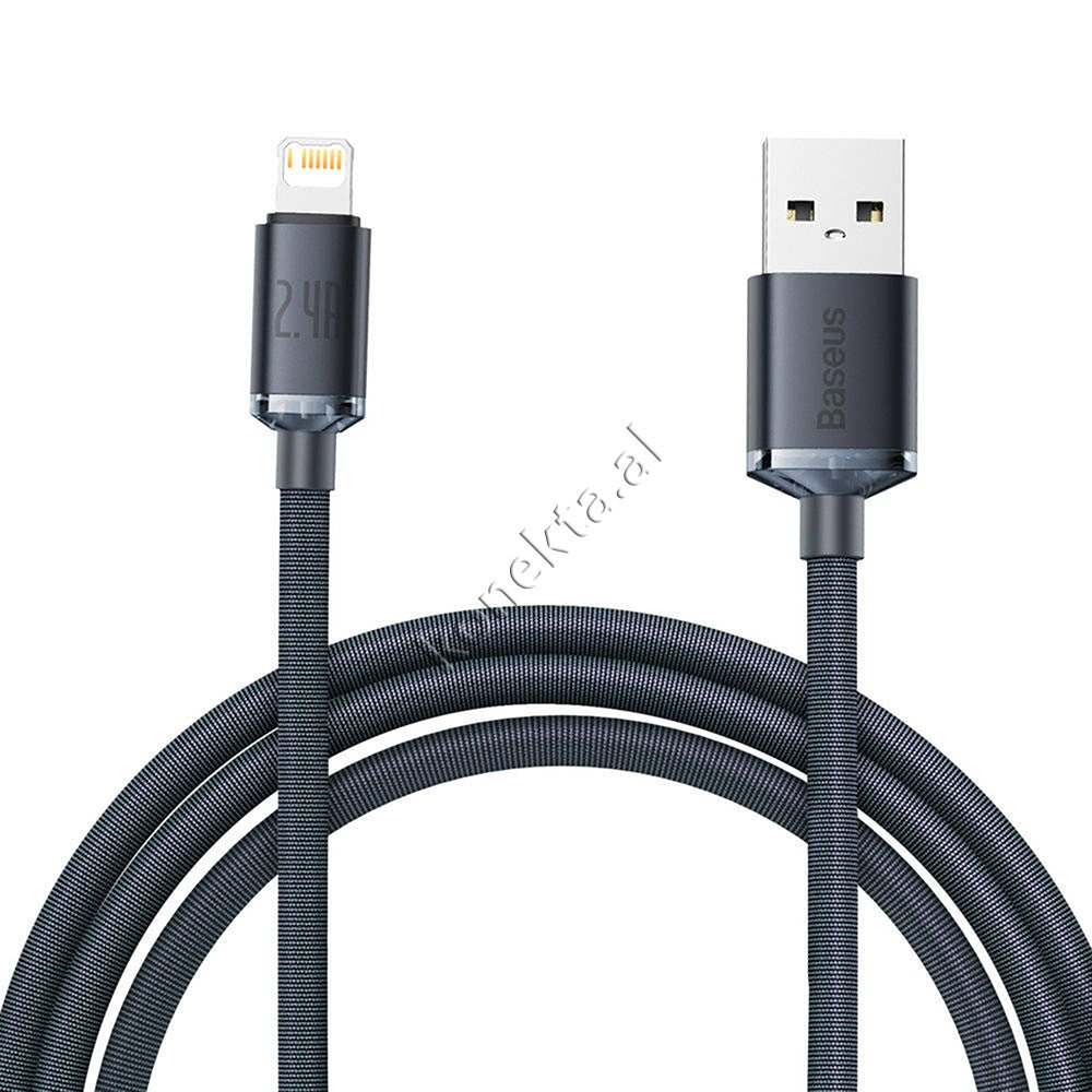 Baseus Type-C Cable for iPhone, 20W, 1.2m, Black - Thumbnail 2