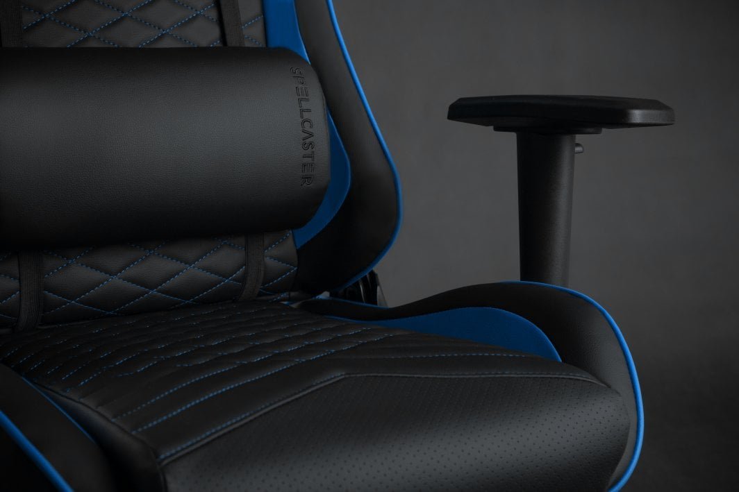 SENSE7 Spellcaster Gaming Chair, Black/Blue - Thumbnail 8