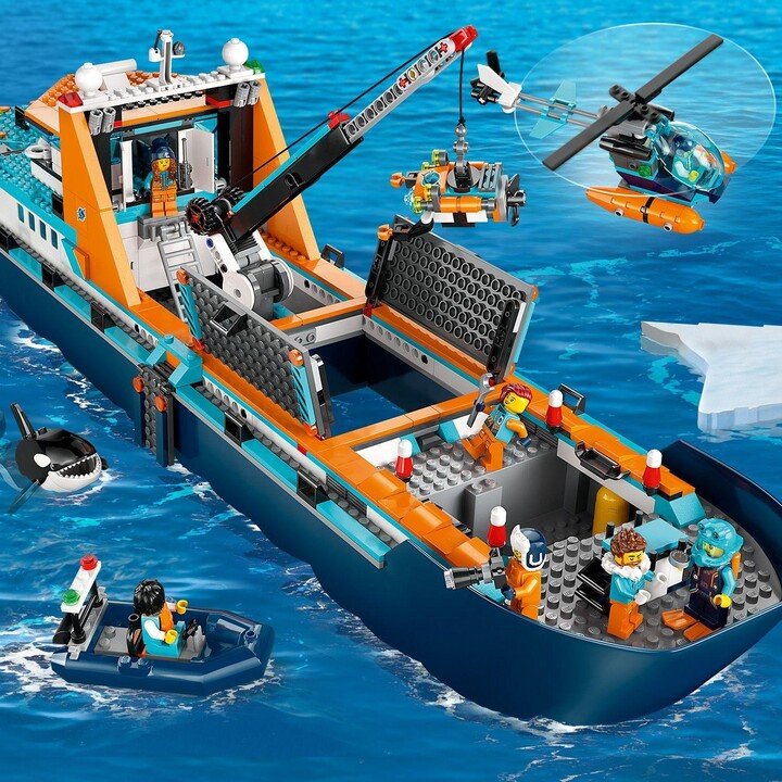 LEGO City 60368 Arctic Exploration Ship, 815 pieces - Thumbnail 6