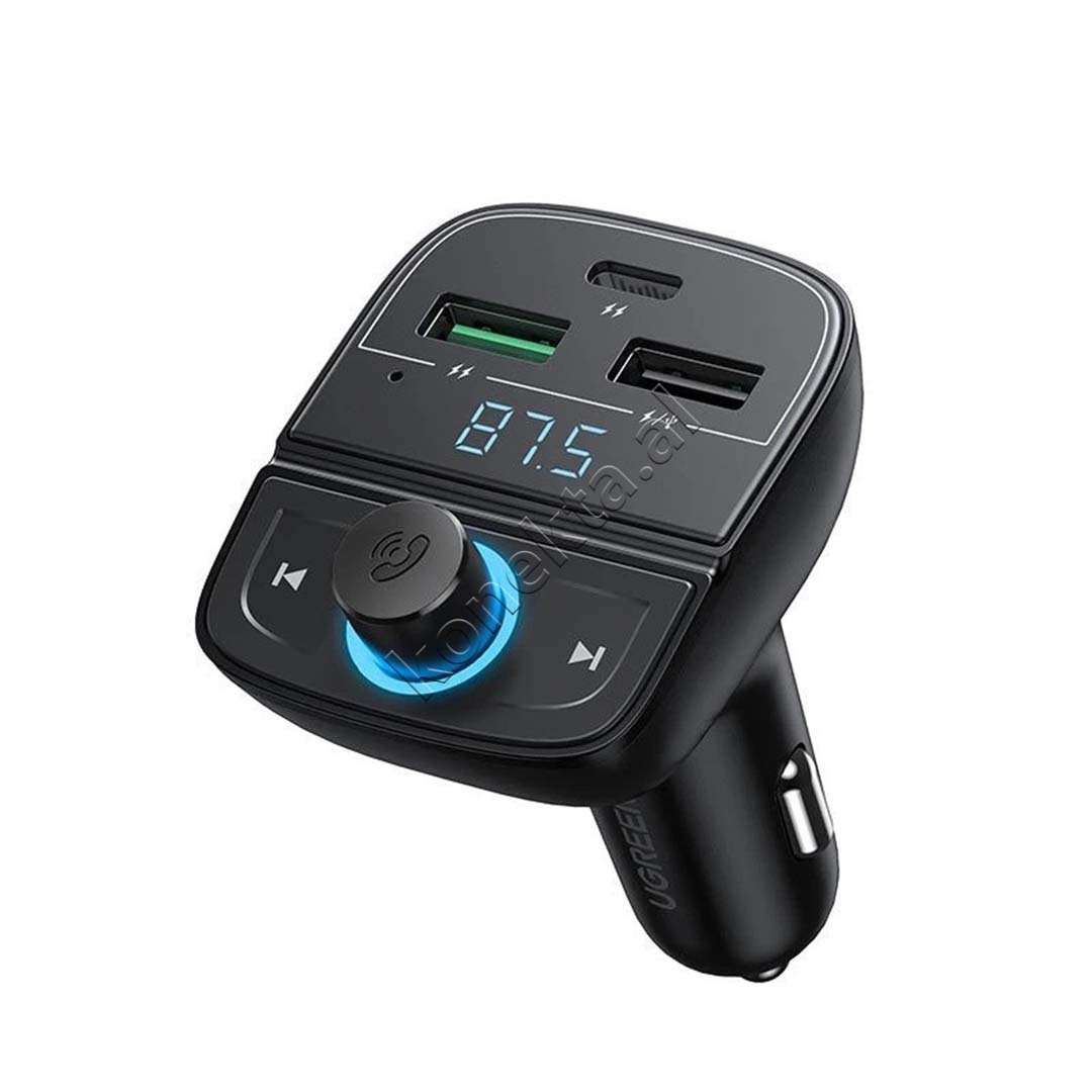 UGreen Car Charger MP3 Adapter with 4 Ports - Image 1
