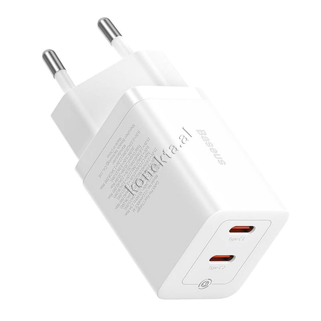 Baseus 40W Fast Charge Adapter, 2 Port Type-C - Thumbnail 12