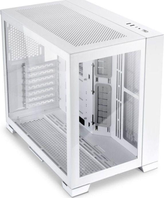 Lian Li O11 Dynamic Mini Snow Edition Case, White, Midi Tower - Thumbnail 3