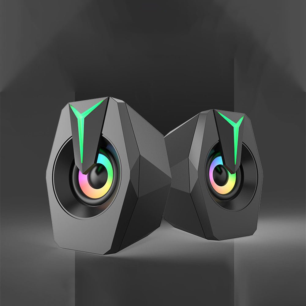 tjetertjeter K8 Multimedia Speakers, Black, RGB Light - Thumbnail 3
