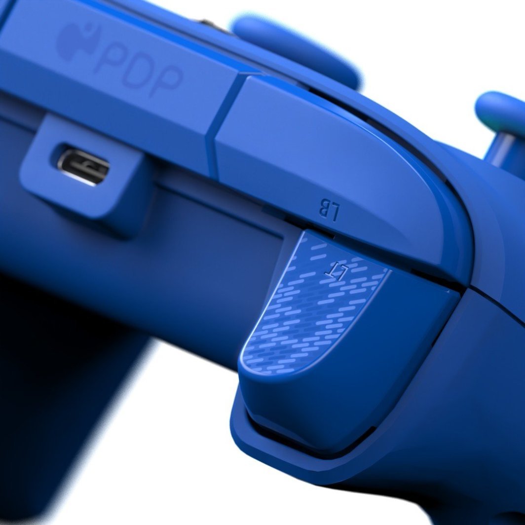 PDP XS Afterglow WAVE Controller, Wired, Blue - Thumbnail 3