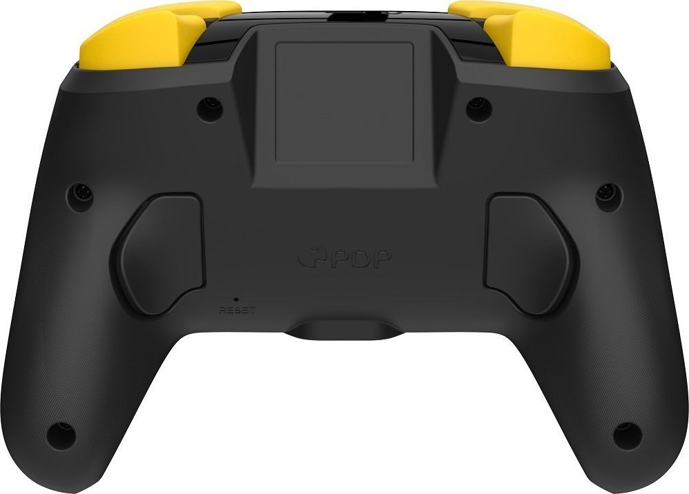 PDP Rematch Super Stars Glow Controller, Wireless, Black / Yellow - Thumbnail 2
