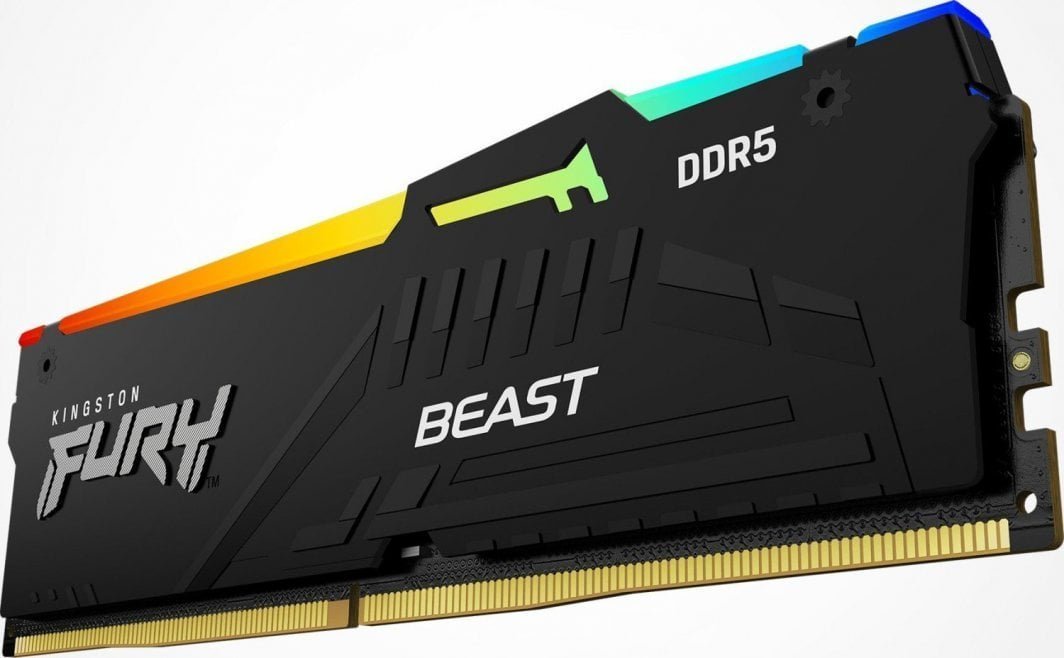 Kingston Fury Beast RGB Memory, DDR5, 16 GB, 6000 MHz, CL30 - Thumbnail 5
