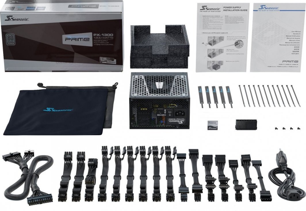 Seasonic PRIME TX-1300 SSR-1300TR2 ATX 3.0, 1300W Power Supply - Thumbnail 2