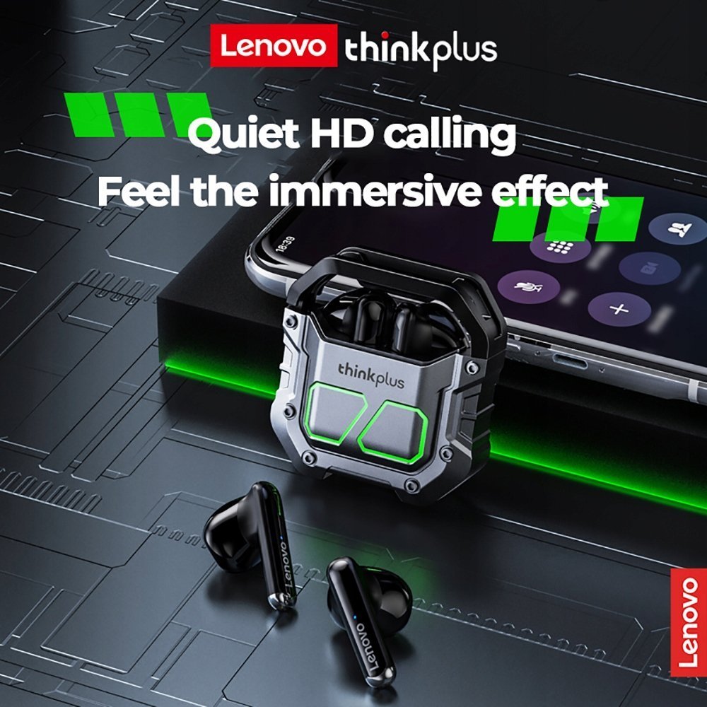 Lenovo XT81 TWS Earbuds, Black - Thumbnail 28