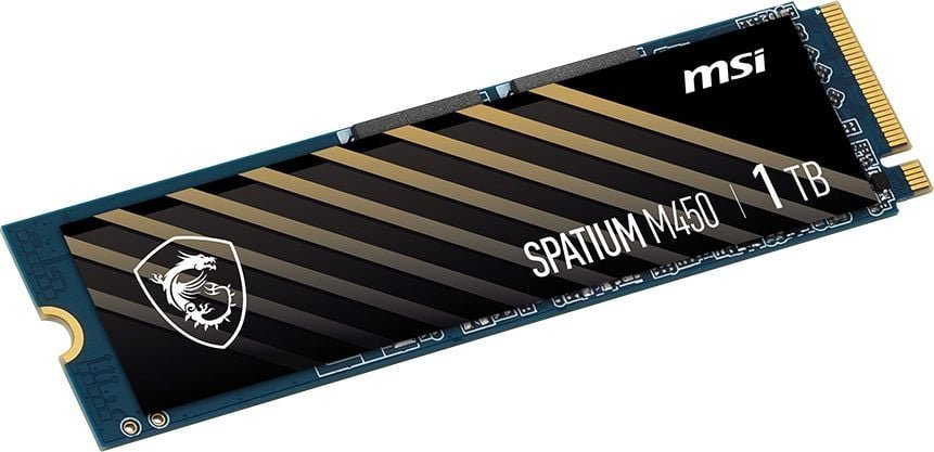 MSI Spatium M450 SSD, 1TB, M.2 2280 PCI-E x4 Gen4 NVMe - Thumbnail 4