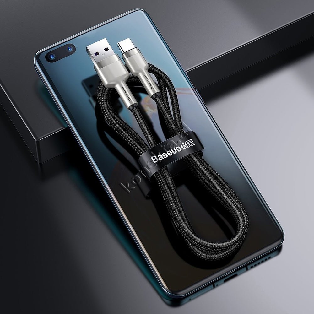 Baseus Cafule USB Cable, 1m, 40W, Type-C - Thumbnail 7
