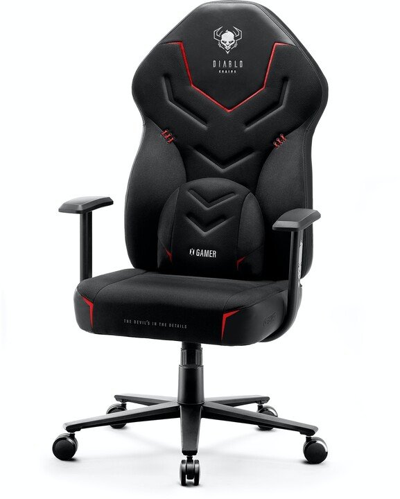 Diablo X-Gamer 2.0 Chair, Black - Thumbnail 3