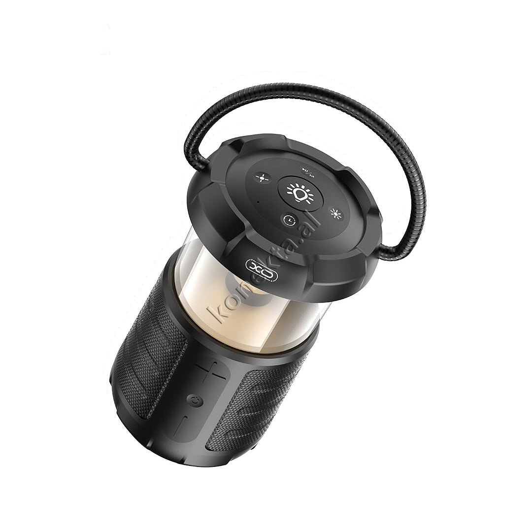 XO Boks Bluetooth, Me Drite LED, 3600mAh, Black - Thumbnail 4