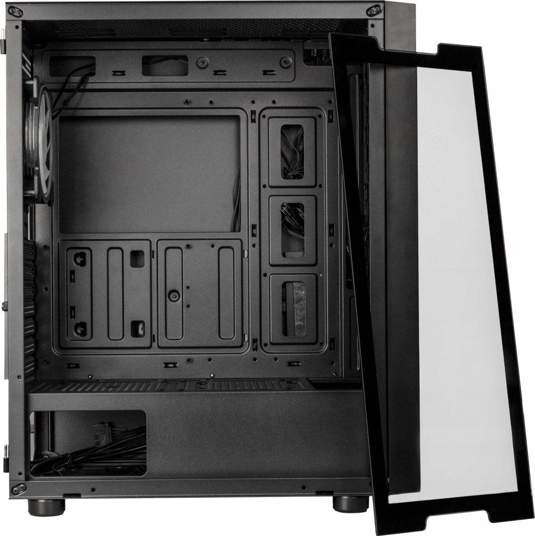 Kolink Observatory Duo ARGB Case, Black, Midi Tower - Thumbnail 6