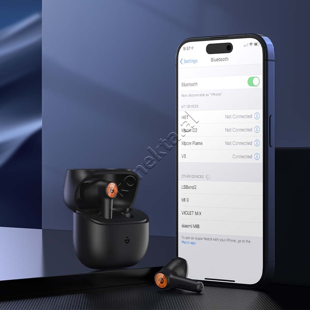 Choetech BH-T19 Bluetooth Headphones, IPX4 - Thumbnail 5