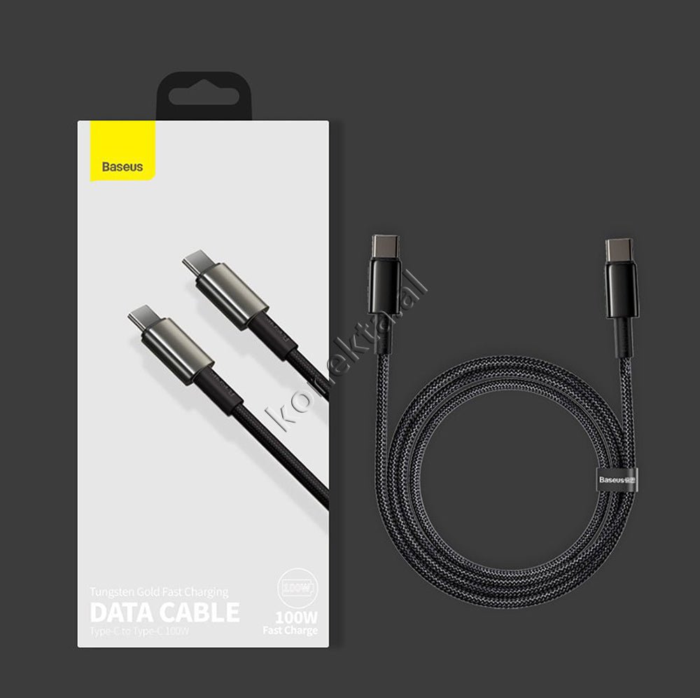 Baseus Type-C Cable, 100W, 1m - Thumbnail 16