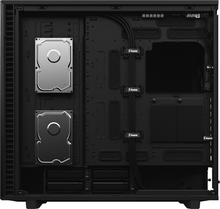 Fractal Design Define 7 XL Case, Black Solid - Thumbnail 9