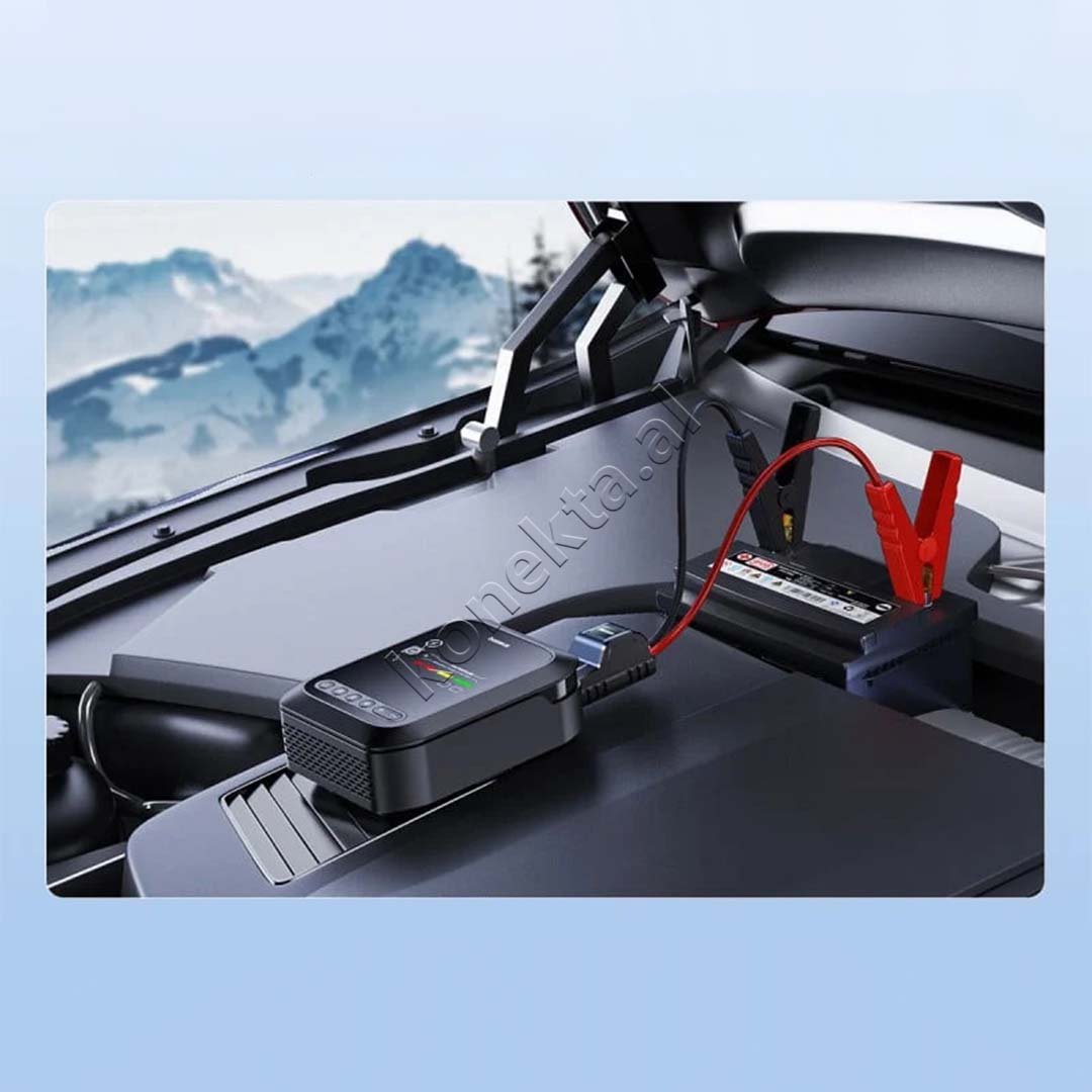 Baseus Multifunctional External Battery, Black, 7800mAh - Thumbnail 8