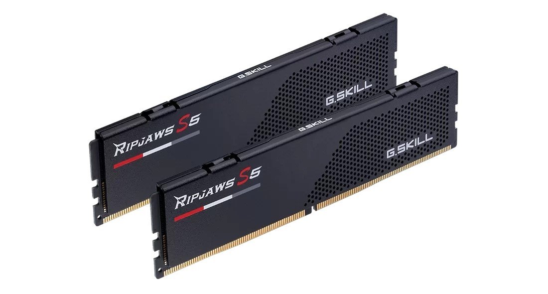G.Skill Ripjaws S5 F5-6800J3445G32GX2-RS5K RAM, 64 GB (2 x 32 GB), DDR5 6800 MHz - Thumbnail 2