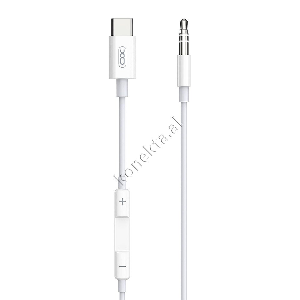 XO Kabell Aux 1m Lightning ose Type-C ne Aux 3.5mm - Thumbnail 9