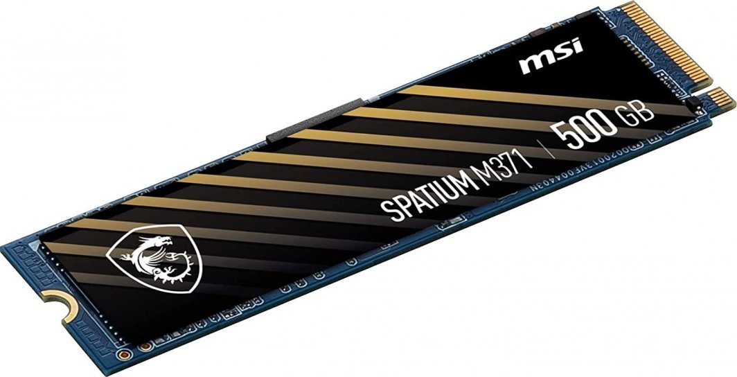 MSI Spatium M371 SSD, 500GB, M.2 2280 PCI-E x4 Gen3 NVMe - Thumbnail 4