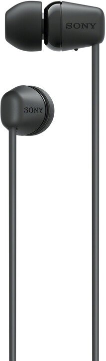 Sony WI-C100 Earbuds, Black - Thumbnail 2