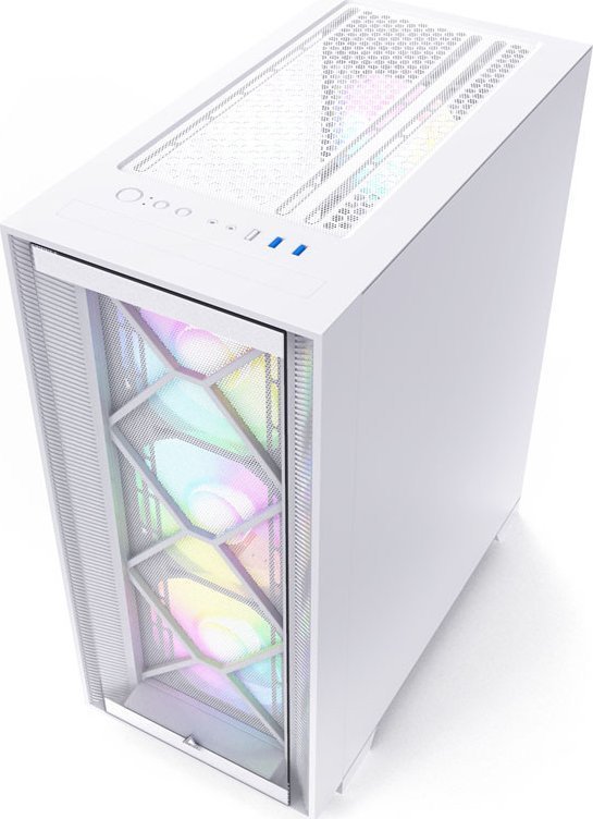 Montech AIR 1000 Premium Case, White, Midi Tower - Thumbnail 2