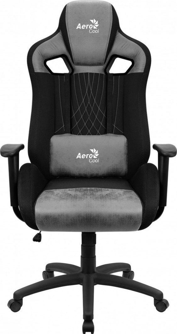 Aerocool AC-180 Gaming Chair, Earl Grey, Black - Image 1