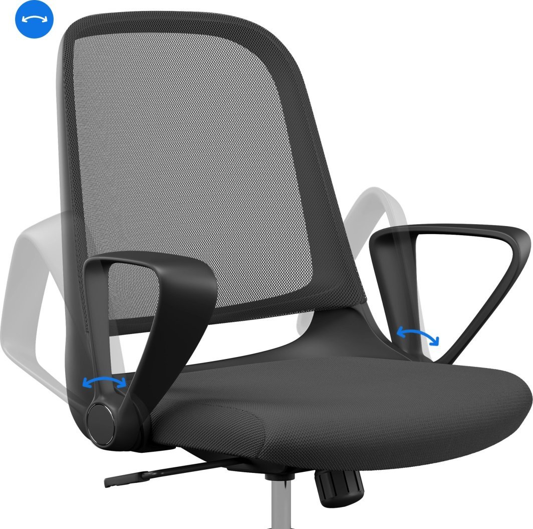 SENSE7 Sopty Chair, Black - Thumbnail 6