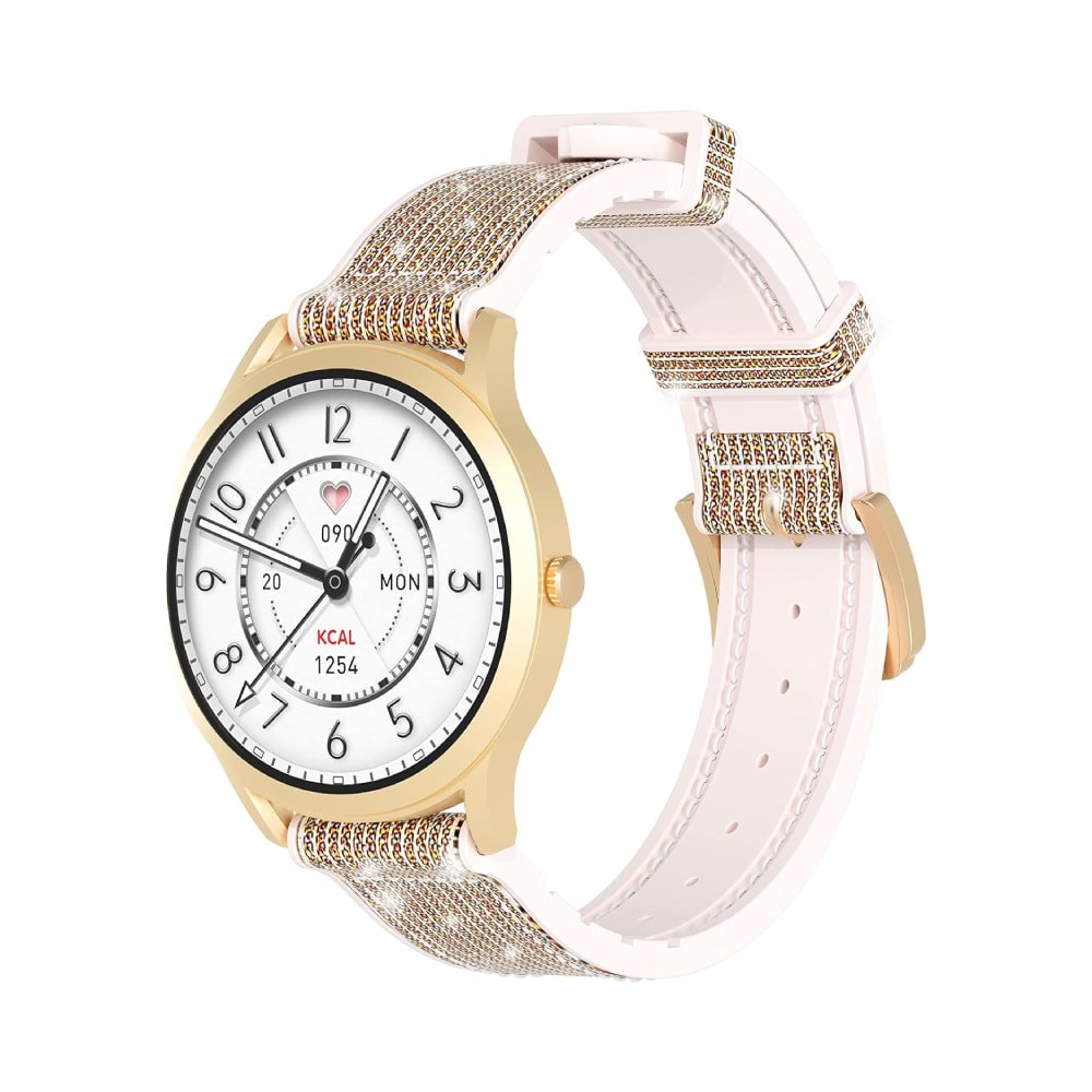 Kieslect Lora Smartwatch, Gold - Image 1