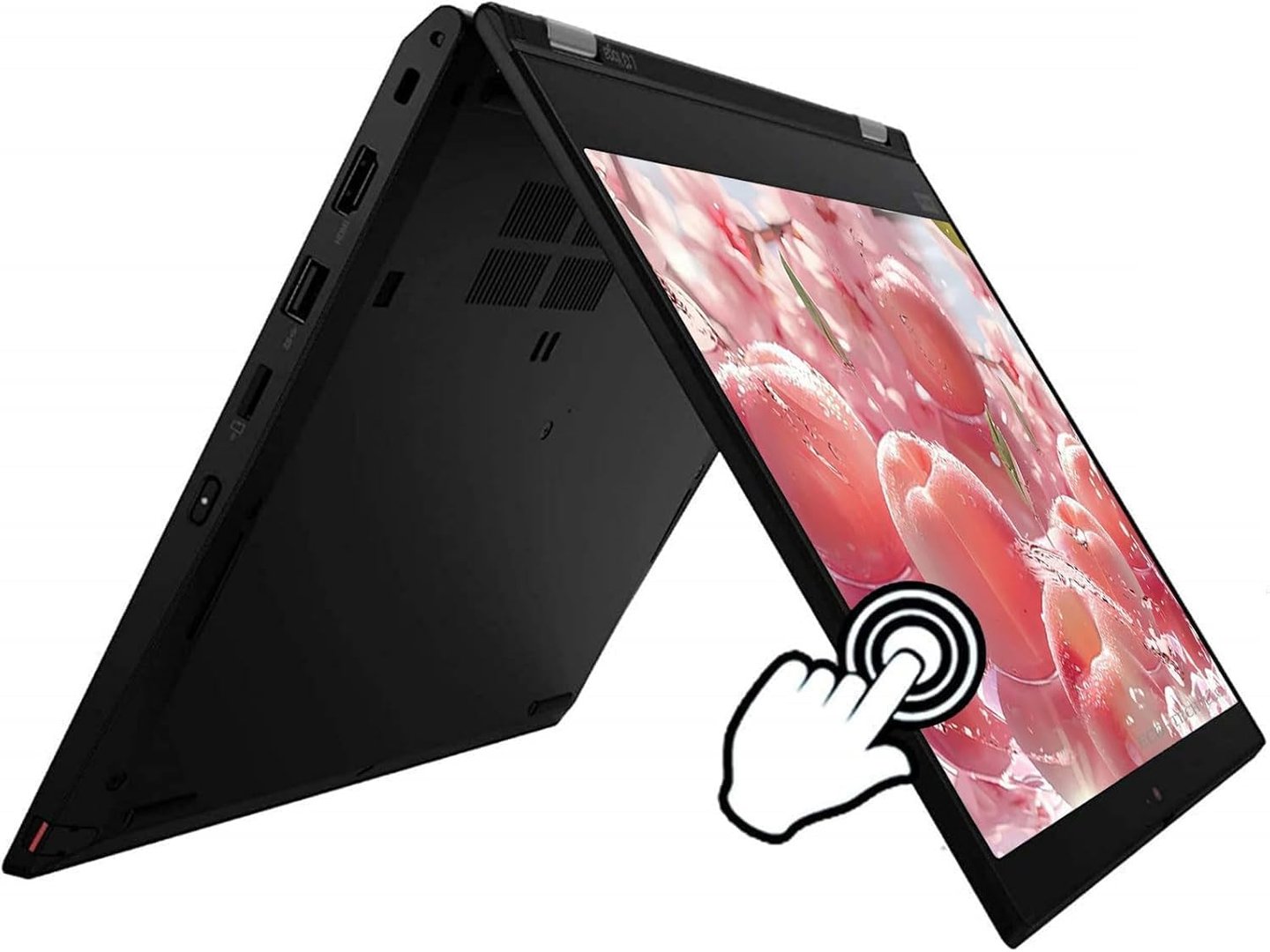 Lenovo L13 Yoga Laptop, 13.3 Inch Touchscreen, 8 GB RAM, 256 GB SSD, Pre-Owned - Thumbnail 4