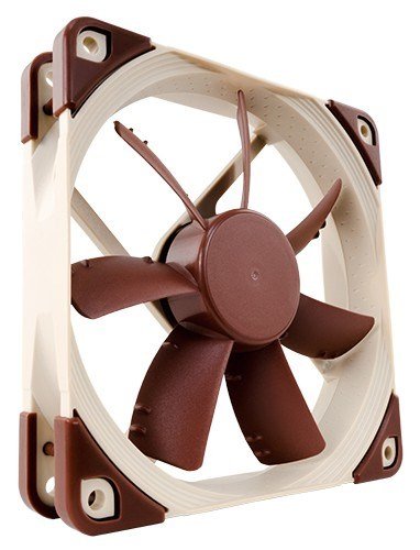 Noctua NF-S12A PWM Fan, 12 cm, Brown - Image 1