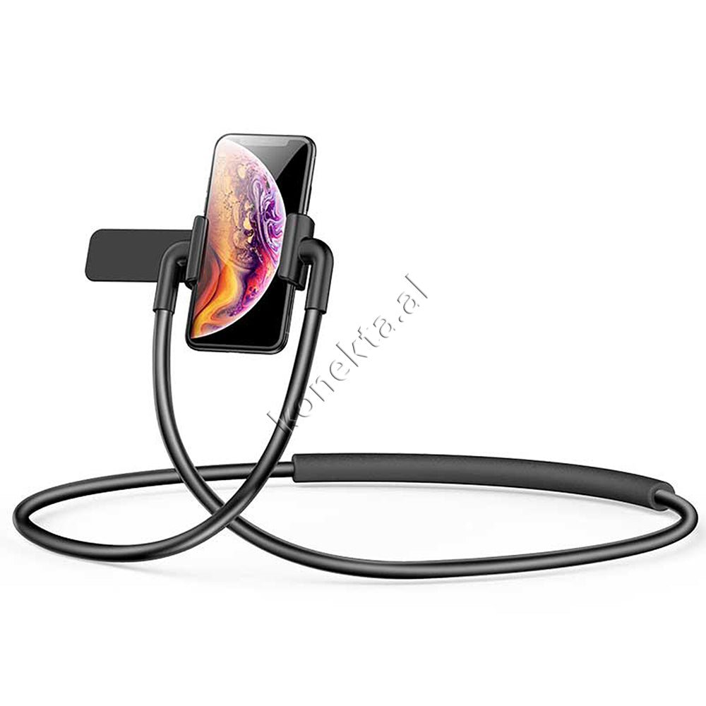 Baseus Neck-mounted Phone and Tablet Holder, Black / White - Thumbnail 11