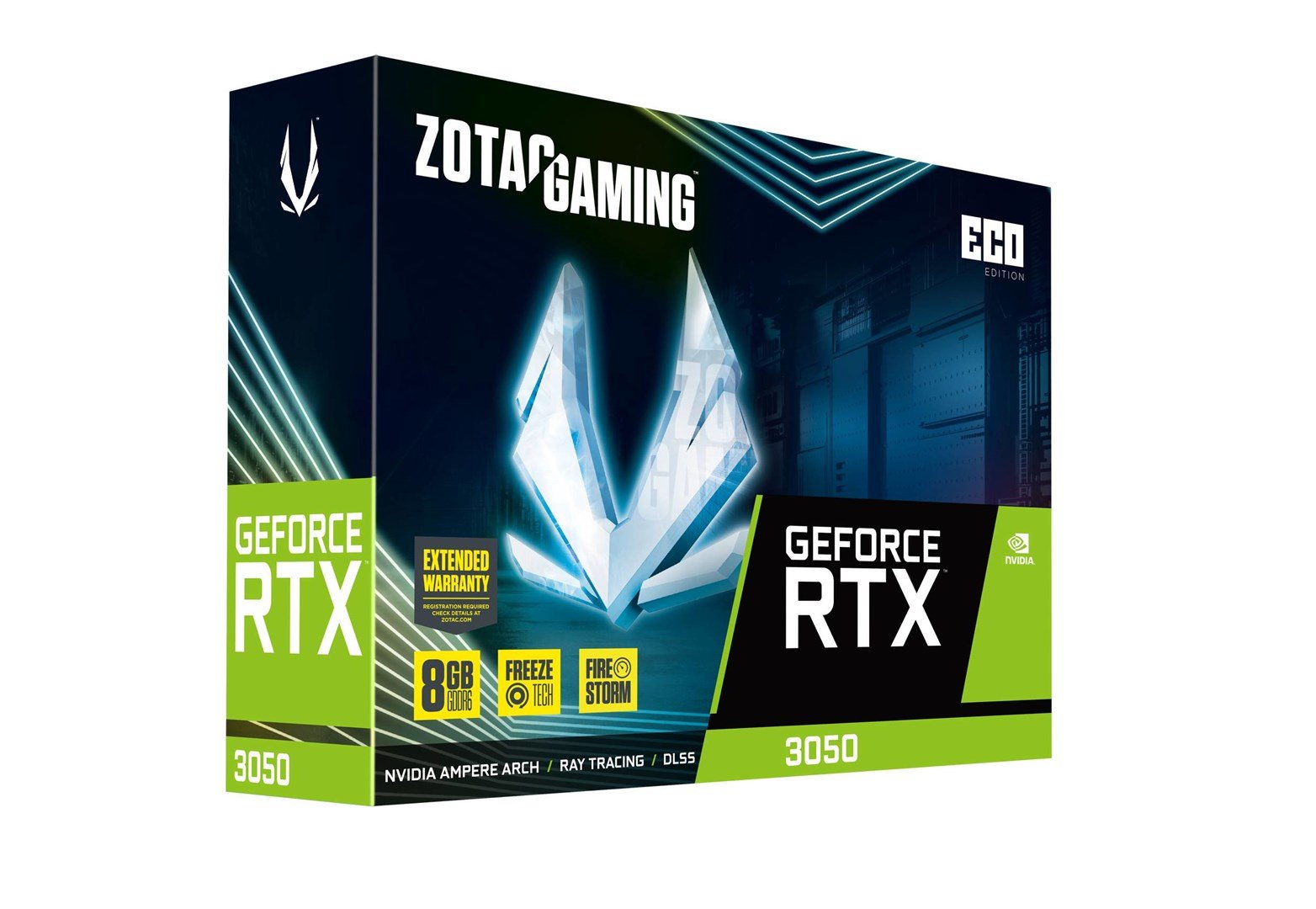 Zotac Gaming GeForce RTX 3050 Eco 8GB GDDR6 Graphics Card - Thumbnail 7